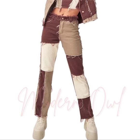 Mixed Media PANTS - Picture 2 of 5